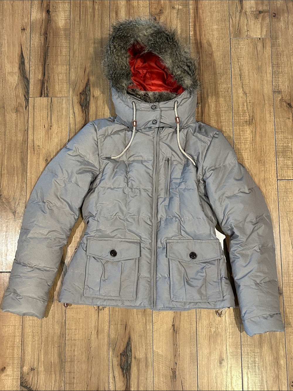 Eddie Bauer Yukon EB550 Goose Down Coat Large Puffer Jacket